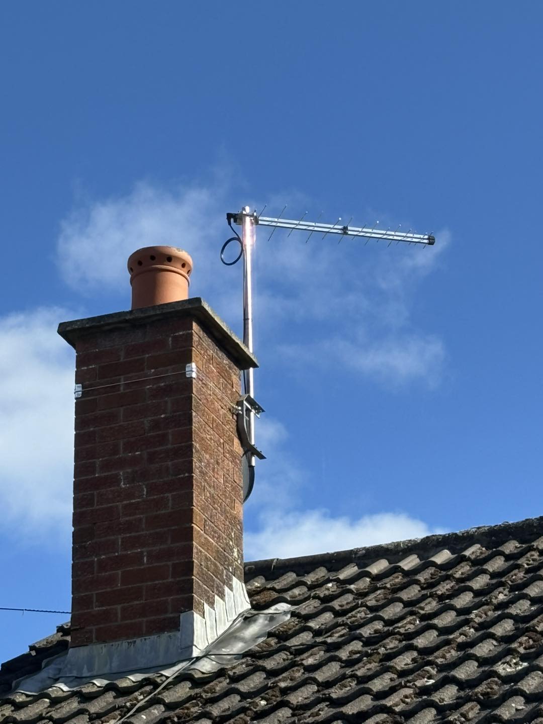 Domestic aerial install