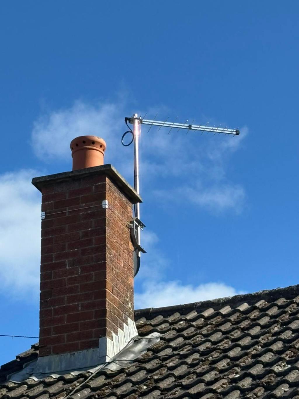 Domestic aerial install